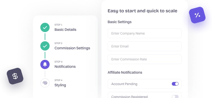 AffiliatePress Easy Setup Wizard